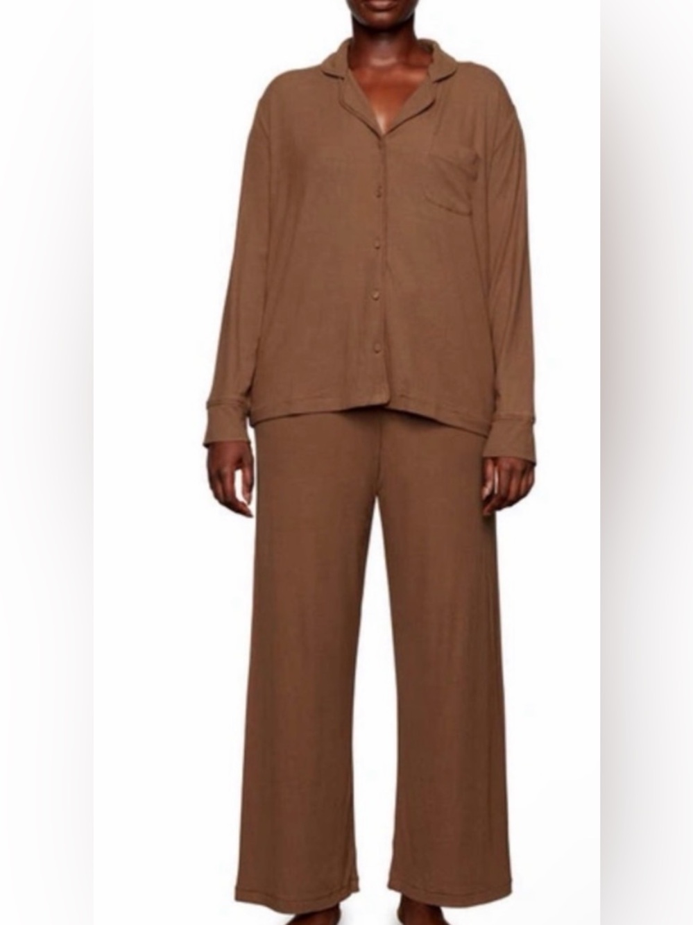 SKIMS Pajama Pants in Jasper